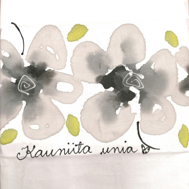 TYYNYLIINA, KAUNIITA UNIA, HARMAA 50x60cm