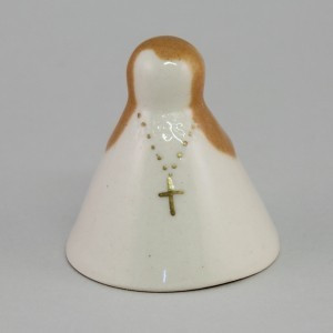 RIPPILAPSIKORISTE TYTTÖ, VAALEANRUSKEAT HIUKSET, 3,5 cm