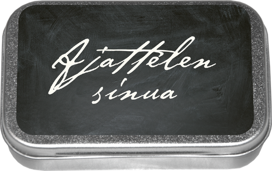 LAKRITSIPASTILLIT PELTIRASIASSA, AJATTELEN SINUA