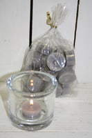 LÄMPÖKYNTTILÄ, HARMAA, Ø4cm