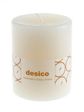 KYNTTILÄ, LUONNONVALKOINEN, 10 CM