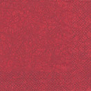 SERVETTI, PUNAINEN BORDEAUX 25X25 CM.