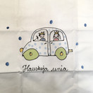 TYYNYLIINA, LAPSELLE, AUTO 35x50cm