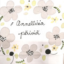 TYYNYLIINA, ONNELLISIA PÄIVIÄ, HARMAA 50x60cm