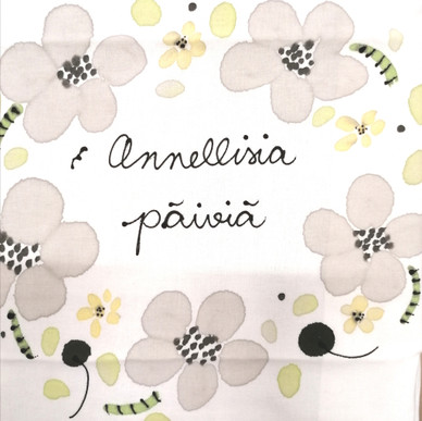 TYYNYLIINA, ONNELLISIA PÄIVIÄ, HARMAA 50x60cm