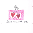 TYYNYLIINA, SINÄ MUN, MINÄ SUN, PINKKI 50x60cm