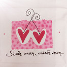 TYYNYLIINA, SINÄ MUN, MINÄ SUN, PINKKI 50x60cm