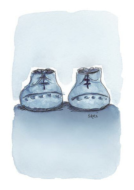 KORTTI, tossut sininen, 2-osainen