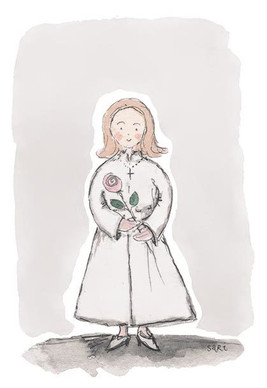 KORTTI, rippityttö alba, 2-osainen