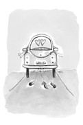 KORTTI A6, hää-auto harmaa, 2-osainen