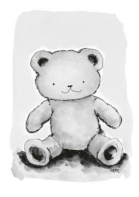 KORTTI A7, Nalle harmaa, 2-os pakettikortti