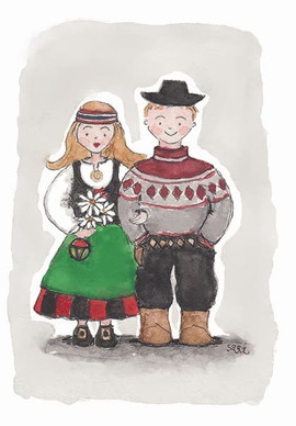 KORTTI, Pohjalaispariskunta, 2-osainen