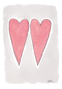 KORTTI, Kaksi sydäntä vaal.pun, 2-osainen