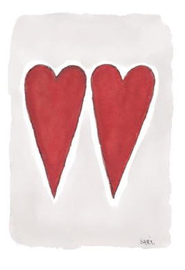 KORTTI, Kaksi punaista sydäntä, 2-osainen