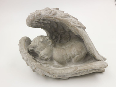 ENKELI SIIPIEN SUOJASSA, 21cm