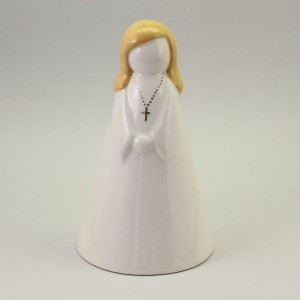 RIPPIPATSAS TYTTÖ, VAALEAT PITKÄT HIUKSET, 12 cm