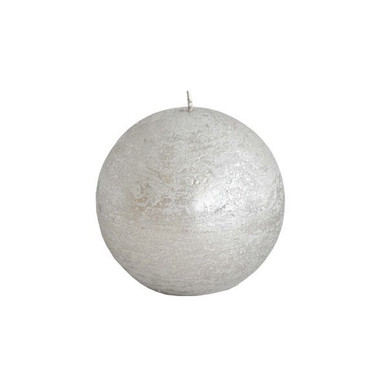 PALLOKYNTTILÄ, HOPEA HELMIÄINEN 9cm