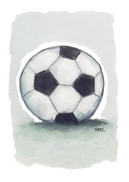 KORTTI, Jalkapallo harmaa, 2-osainen