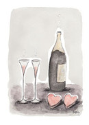 KORTTI, Onnea, Pullo ja lasit, 2-osainen