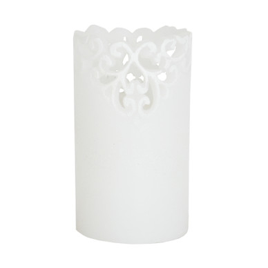 PITSIKYNTTILÄ, VALKOINEN 13 cm