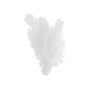 HÖYHENPUSSI VALKOINEN