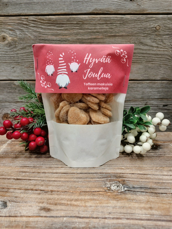 TOFFEEN MAKUISET SYDÄNKARAMELLIT 125 g
