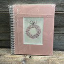 KIRJA, kukkakranssi, vaaleanpunainen