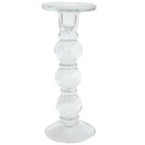  KYNTTILÄNJALKA, LASI, 23 CM