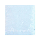 SERVETTI,  ELEGANCE  25 X 25CM, VAALEANSININEN