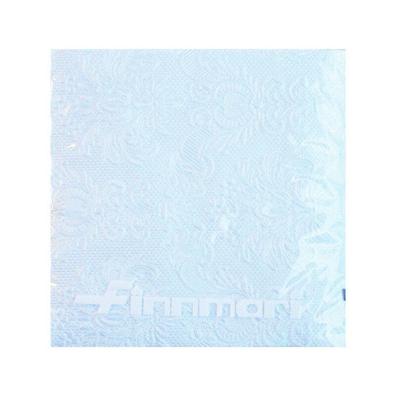 SERVETTI,  ELEGANCE  33 X 33CM VAALEANSININEN