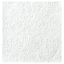 SERVETTI,  ELEGANCE  25 X 25CM VALKOINEN