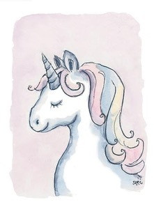 KORTTI, yksisarvinen, 2-osainen