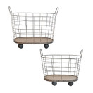 METALLIKORI, 43x24x31cm