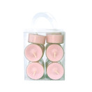 LÄMPÖKYNTTILÄ, VAALEANPUNAINEN, ø 4 cm (20 kpl)