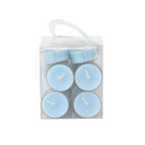  LÄMPÖKYNTTILÄ, VAALEANSININEN, Ø 4 cm (20 kpl)