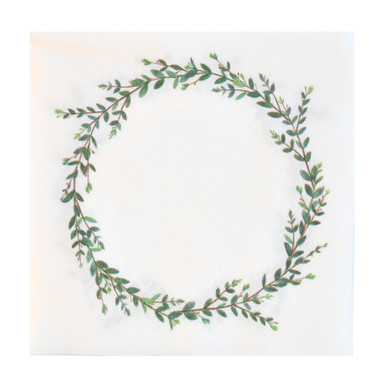 RUOKASERVETTI, KRANSSI, 33x33 cm