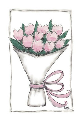 KORTTI, tulppaanikimppu, 2-osainen