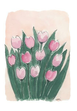 KORTTI, tulppaanit, 2-osainen