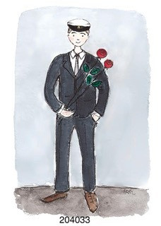 KORTTI, Yo-lakki poika, 2-osainen