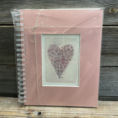 KIRJA, hortensiasydän, vaaleanpunainen