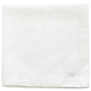 LAUTASLIINA, PELLAVA VALKOINEN 45x45cm