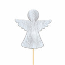 PUUENKELITIKKU, ANTIIKKIVALKOINEN 8cm