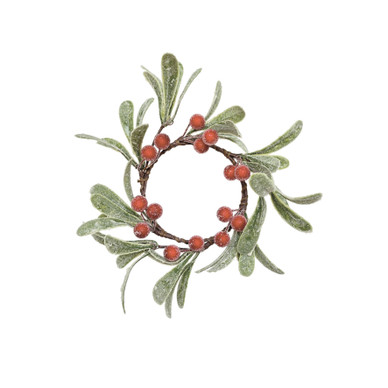 MANSETTI, HUURTEISILLA PUNAISILLA MARJOILLA, Ø17cm