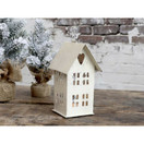 KYNTTILÄTALO SYDÄN AUKOLLA, KERMANVAALEA 15,5cm