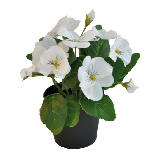 ORVOKKI RUUKUSSA, VALKOINEN 20cm