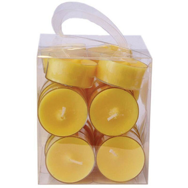 LÄMPÖKYNTTILÄ, KELTAINEN, Ø 4 cm (20 kpl)