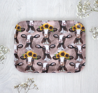 TARJOTIN, LUNA-LEHMÄ 20x27cm