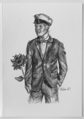 KORTTI, Ylioppilas - poika ja auringonkukka, 2-osainen