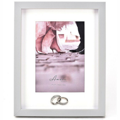 KEHYS, SORMUKSET (hopeanharmaa), 13x18 cm