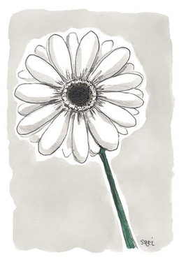 KORTTI, gerbera, 2-osainen
